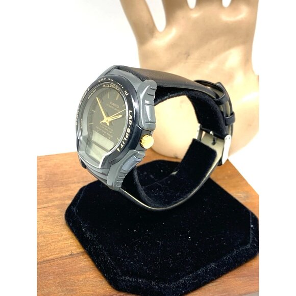 Casio Men's Watch WS300 Illuminator Quartz Digital Black Resin Sport 2329 - Picture 2 of 14